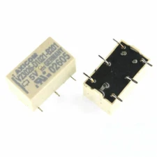 2PCS AXICON V23057-A0006-A401 24VDC 6Pins Power Relay 8A 250VAC
