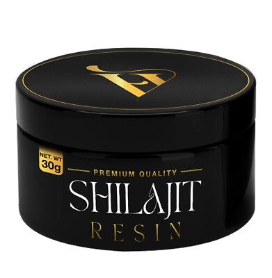 Pure 100% Himalayan Shilajit Resin, Organic, Extremely Potent, Fulvic Acid, 30g
