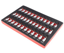 Sunex 38dr 37pc Bit Socket Set W Eva Foam 9737