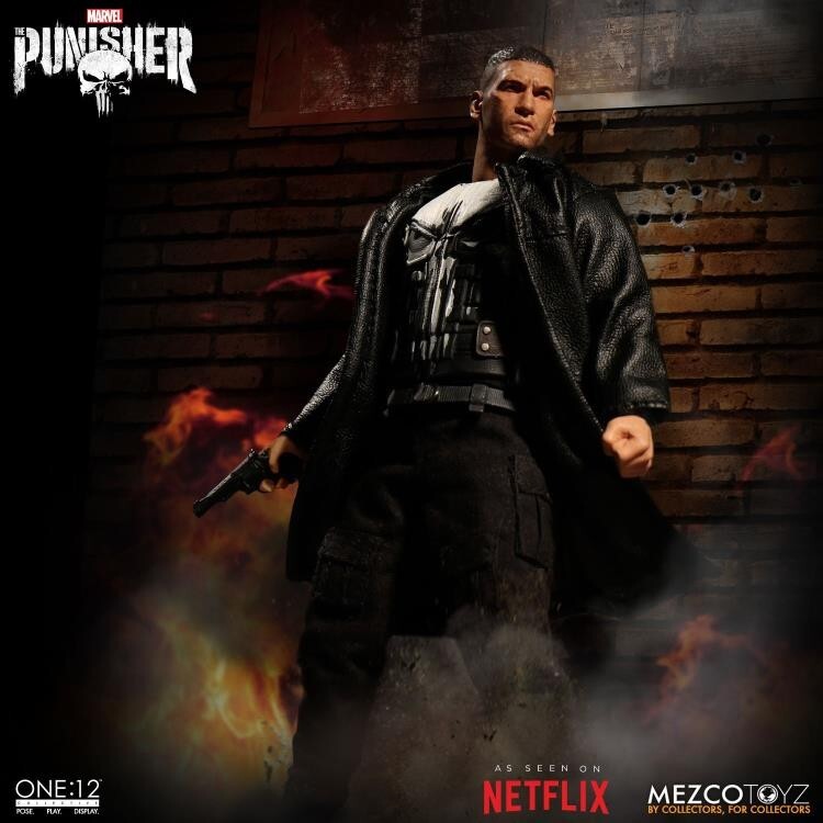 MEZCO ONE-12 COLLECTIVE MARVEL NETFLIX SERIES PUNISHER