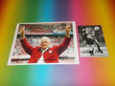 Franz Roth FC Bayern Munich DFB signed autograph 20x28 photo + postcard