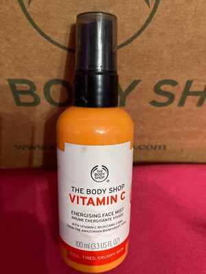 THE BODY SHOP Vitamin C Energising Face Mist 3.3 FL OZ  NEW *US SELLER* RARE HTF