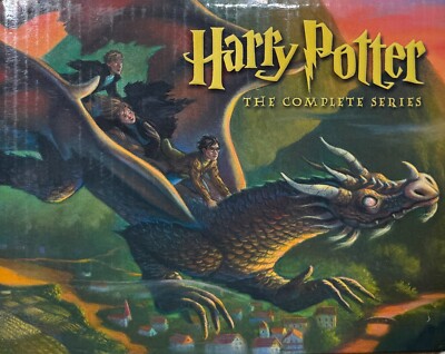 Harry Potter Paperback Box Set w/ Slipcover (Books 1-7) - Paperback - VERY GOOD
