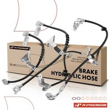 A-premium 4x Front And Rear Brake Hydraulic Hose For Dodge Plymouth Neon 95-99