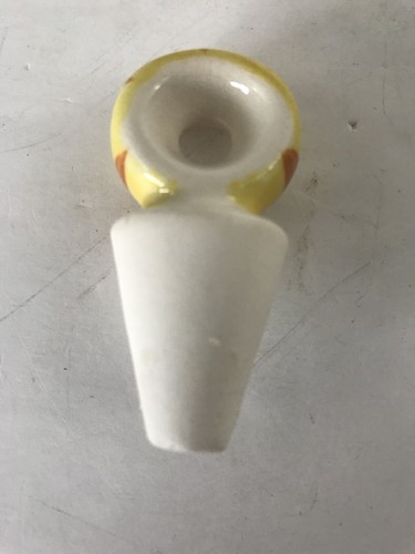 Vinagre de cerámica moderno vintage de mediados de siglo cocina con tapón - Imagen 7 de 12