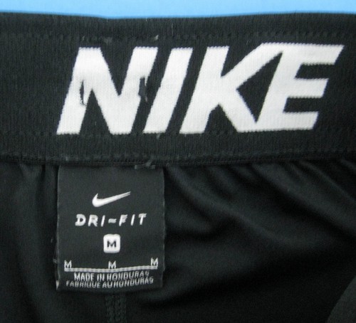 NIKE Boy's (Size Youth Medium) Black Athletic Dri-Fit Shorts Pockets Drawstring - Picture 3 of 4