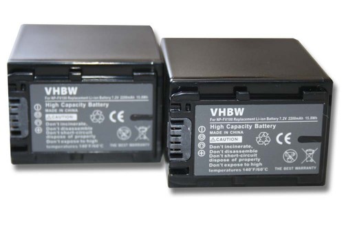 BnvxR Battery Pack For Sony HDR-CX240E, HDR-CX405E - View #5