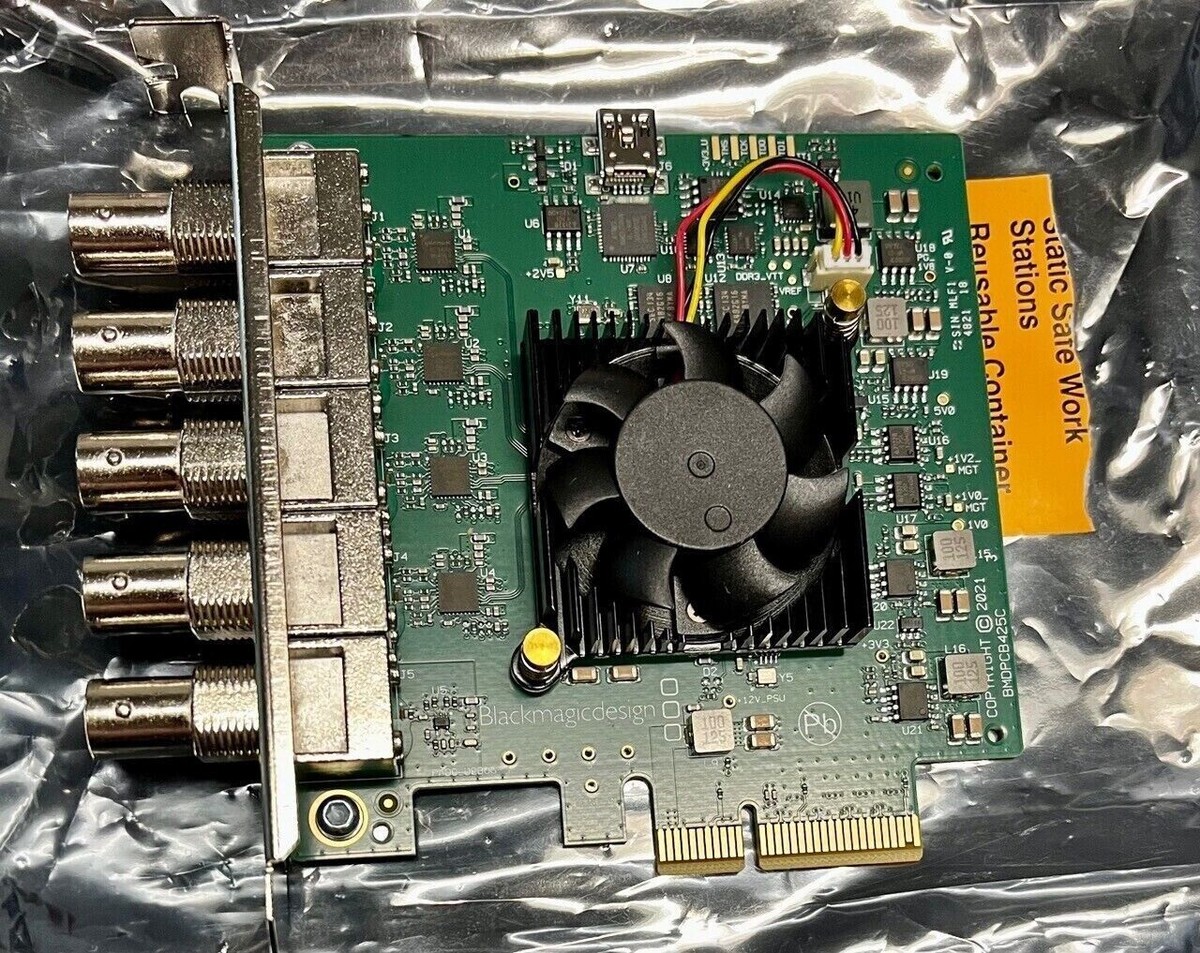 Blackmagic Design DeckLink Duo 2 4ch SDI Playback and Capture Card