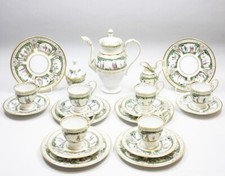 Raynaud & Co. Limoges Promenade au Palais Royal 21-tlg. Kaffeeservice Emaille