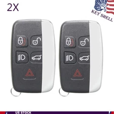 2 Replacement For Land Rover LR4 LR2 Range Rover Sport Evoque Key Fob Shell Case