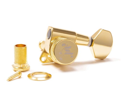 Genuine Tone Ninja 19:1 Locking Tuners, 4x2 Set, Chrome - Foto 10