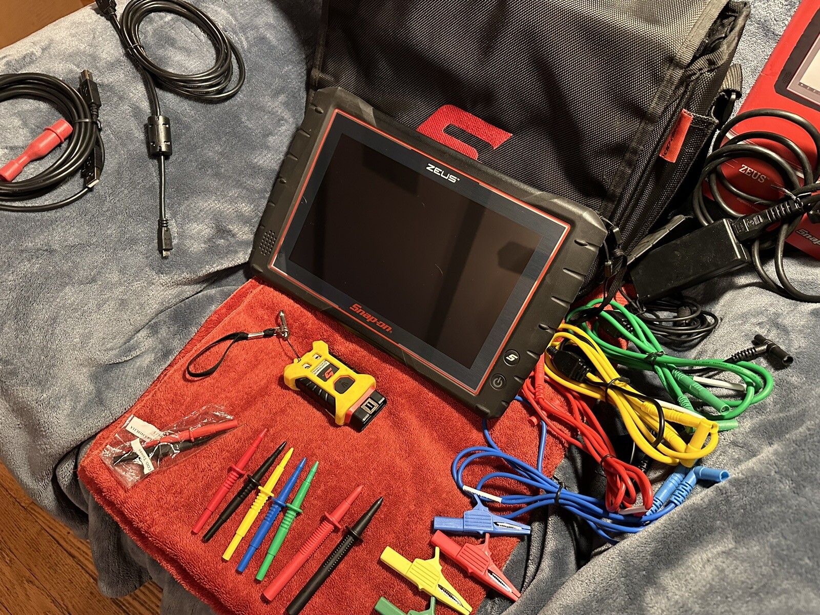 SNAP ON ZEUS SCANNER 22.4 SNAPON AUTOMOTIVE DIAGNOSTIC EEMS342A Scan TOOL 4gbRam eBay