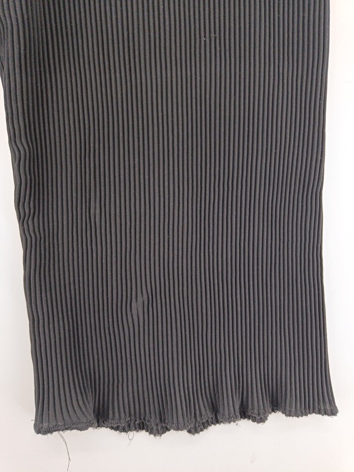 Women's Suit Trousers UK 8 Black 100 Polyester Straight Dress