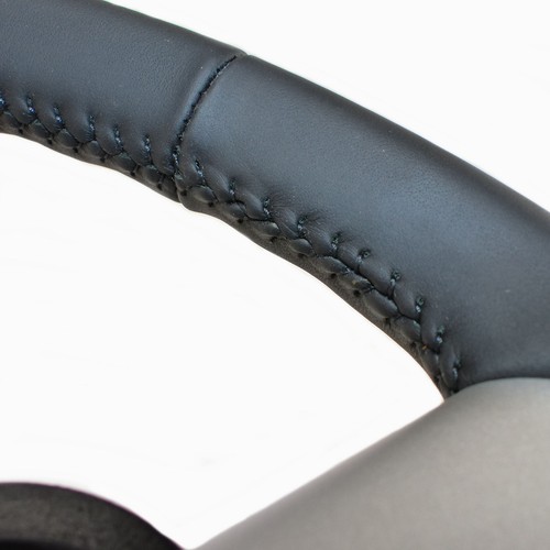 Leather Steering Wheel Leather Black Original VW New Beetle 1C 1C0419091DH - Picture 3 of 4