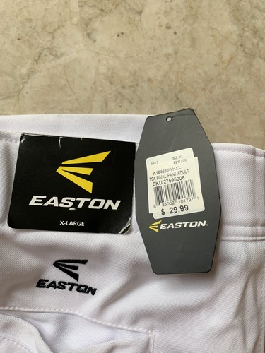 Pantalón de béisbol Easton TSA RIVAL blanco XL 921/700 - Imagen 2 de 2