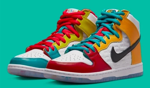 Nike SB Dunk High Pro froSkate All Love. Nike Dunk Gr. 44 Neu mit Box