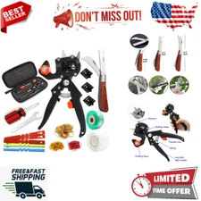 Garden Grafting Tool Kits - 2 in 1 Pruning Tools Including - Grafting Knife ...