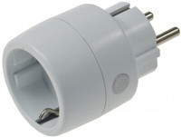 "CT23213 Funk-Steckdose FüR \"Pilota Casa\" Pro IP20, 230V, 2000W, Max. 30M, Weiß"
