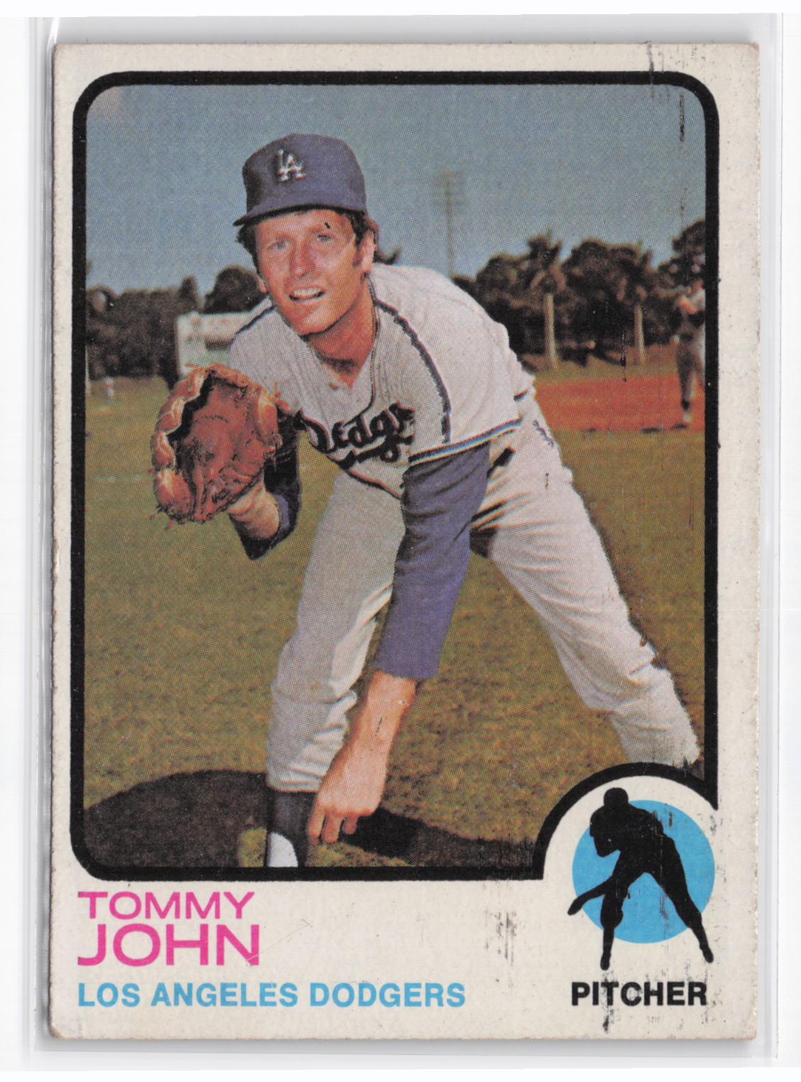 1973 Topps #258 Tommy John