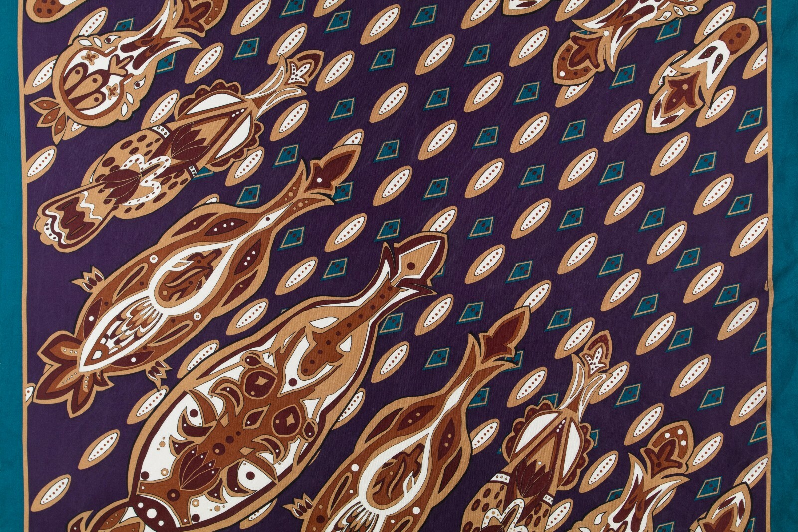 Authentic Scarf "Codello " / Authentic Silk Scarf - image 3