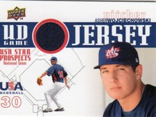 2009 UD Signature Stars USA Star Prospects Jerseys 40 Asher Wojciechowski Jersey