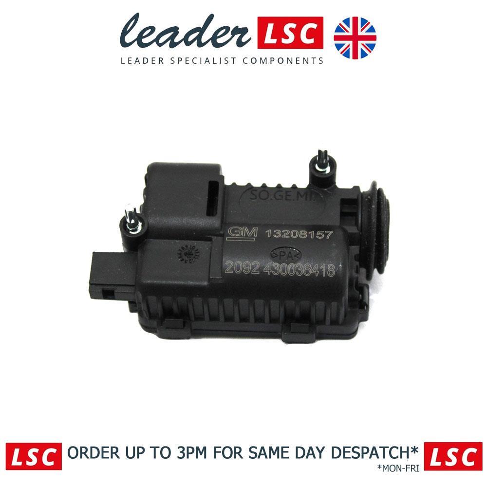 13208157 ORIGINAL VAUXHALL FUEL FILLER FLAP CENTRAL LOCKING MOTOR