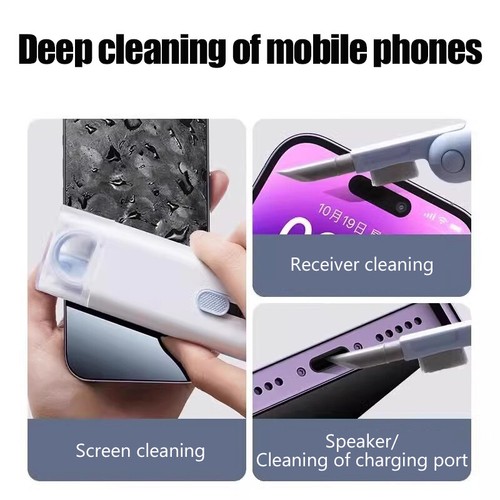 7 In 1 Computer Keyboard Cleaner Brush Kit Screen Cleaning Multifunctional - Photo 6/14