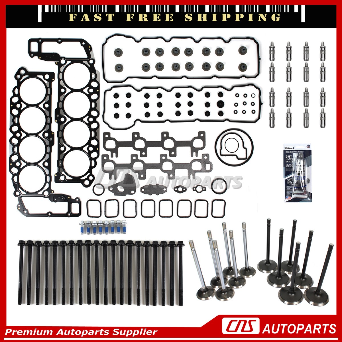 Head Gasket & Head Bolts Right Side Jeep Grand Cherokee 11-21 68147399AA Mopar E - Foto 2