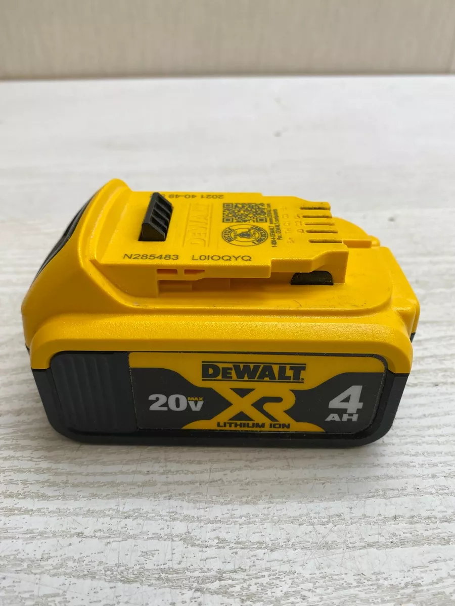 DeWalt DCB204 20V Max Premium XR 4ah Li Ion Battery Used Genuine AM4