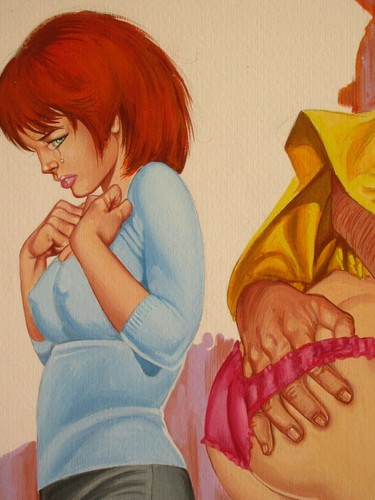 SEXY SPLENDIDO SENO BAMBINA BIANCHERIA INTIMA GIOVANE COPPIA ORIGINALE FUMETTO MESSICANO COPERTINA ARTE - Foto 3 di 5