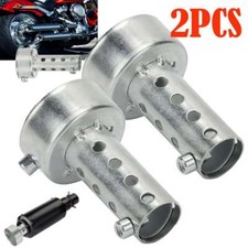 2 Motorcycle Exhaust Can Muffler Insert Baffle Db Killer Silencer Universal 48mm
