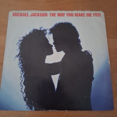 Michael Jackson Vinyl Record LP 45 Rpm - The Way You Make Me Feel 1987 Epic 
