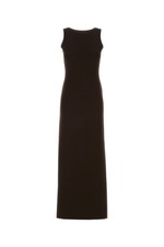 GUCCI Chocolate Stretch Viscose Blend Dress New & Authentic