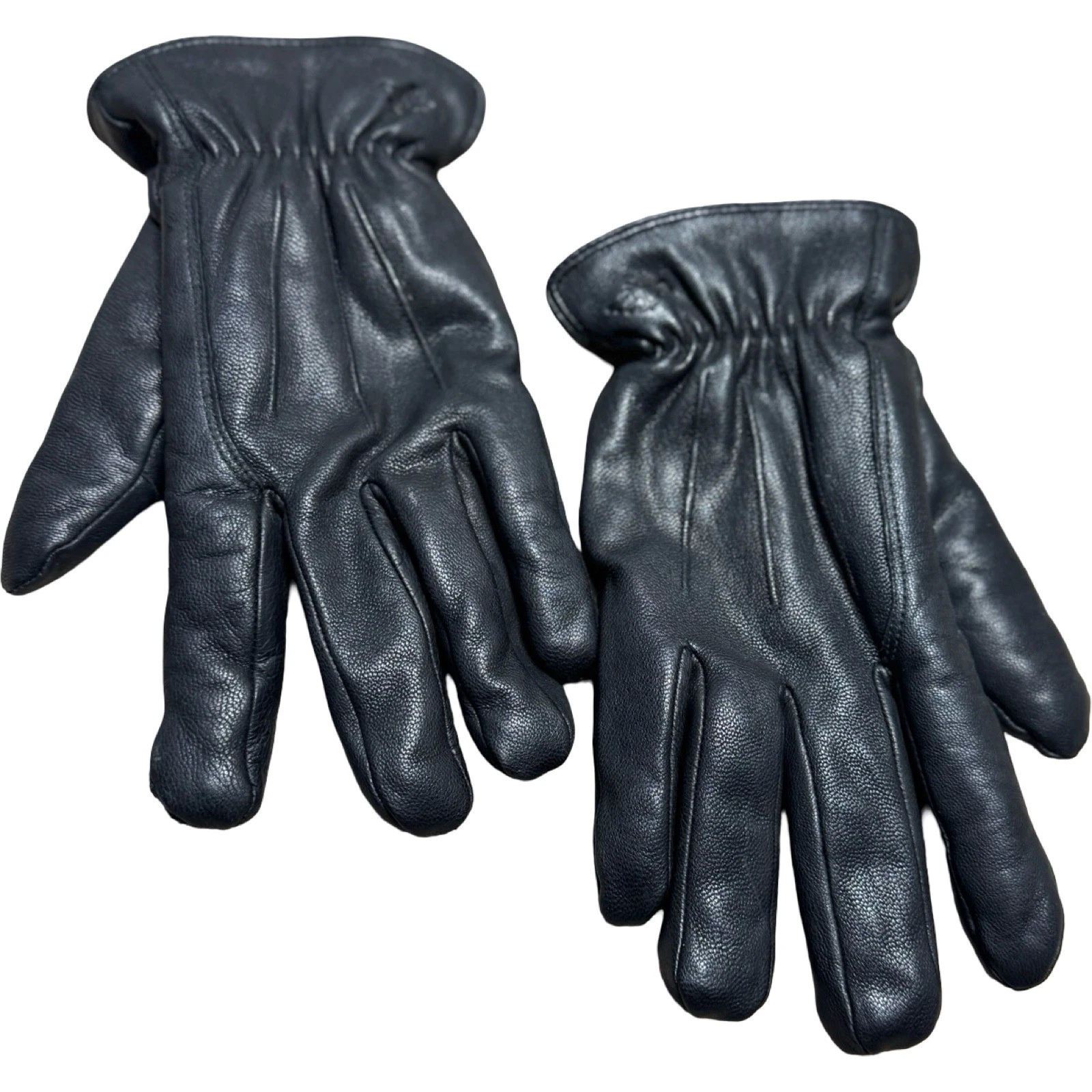 Dockers Leather Gloves Mens L Black Good Insulated Faux Shearling Lined Winter
Opens in a new window