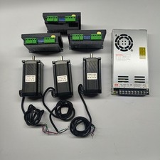 3 Axis CNC Kit 428oz.in Nema 23 Stepper Motor Stepper Driver 24V Power Supply