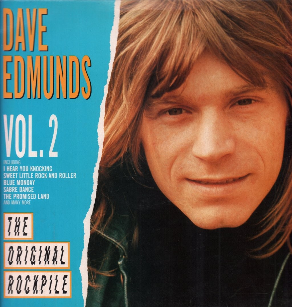 Dave Edmunds Vol 2 Original Rockpile LP vinyl UK Harvest 1986 has small tear on