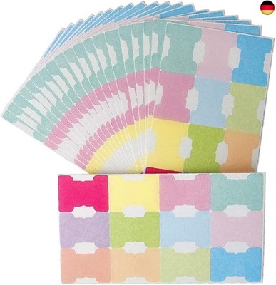 240 Stück Haftmarker, Index Tabs Selbstklebend, Haftnotizen Tabs Pastell, Page