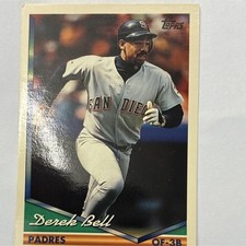 Topps 1994 Derek Bell #364 San Diego Padres Baseball Trading Card MLB Base Set