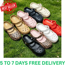 NEW 2026 Womens Classic Print Ballet Flat Clog-Choose Color