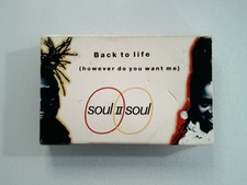Soul II Soul Back to Life However Do You Want Me Cassette Single 1989 Caron