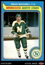 1979 Topps #231 Brad Maxwell North Stars 6 - EX/MT