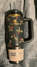 Stanley 30oz Tumbler in Holiday Botanical * NEW RELEASE * Christmas Holly