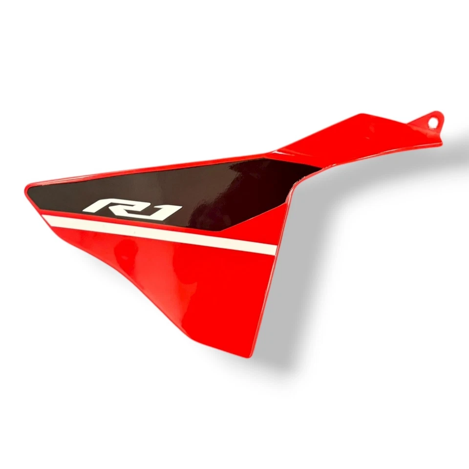 Yamaha YZF-R1 R1M R1S 2015-2019 cubierta de carenado medio superior derecho rojo mercado de accesorios Foto 4 de 4