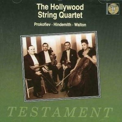 Hollywood String Quartet The  String Quartet No 2  3  A CD