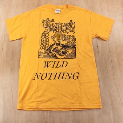 Wild Nothing band t-shirt SMALL jack tatum bedroom shoegaze indie pop