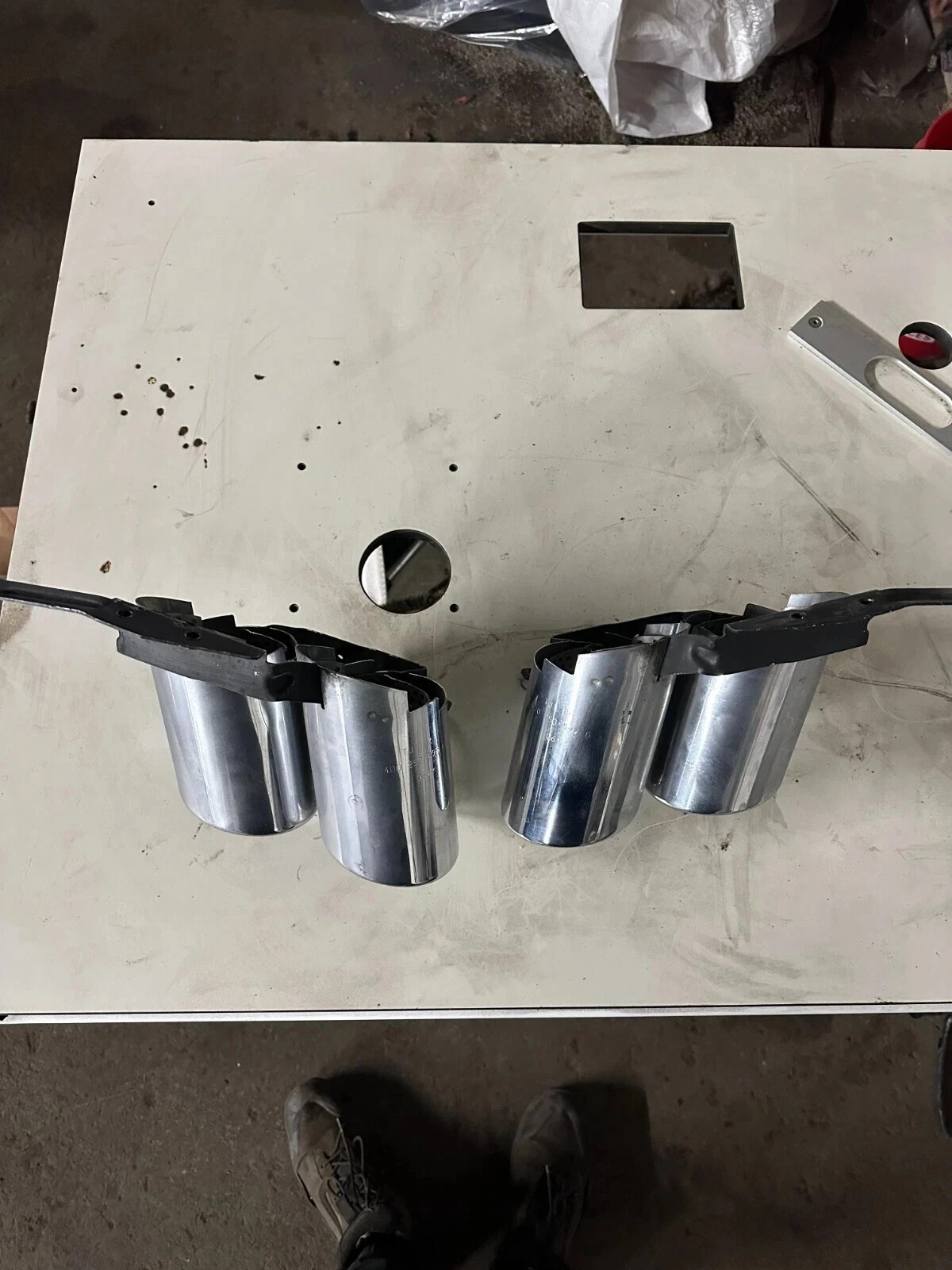 2015-2018 Lamborghini Huracan Exhaust Tail Pipe Tip Left Right Sides 4T0253697B