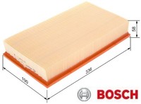 Bosch 1457433699 Luftfilter Luftfiltereinsatz FüR Mercedes-Benz