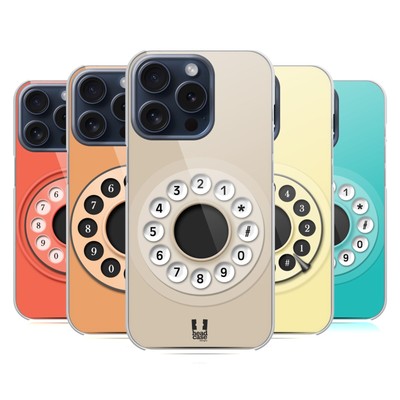 HEAD CASE DESIGNS RETRO PHONES HARD BACK CASE FOR APPLE iPHONE PHONES