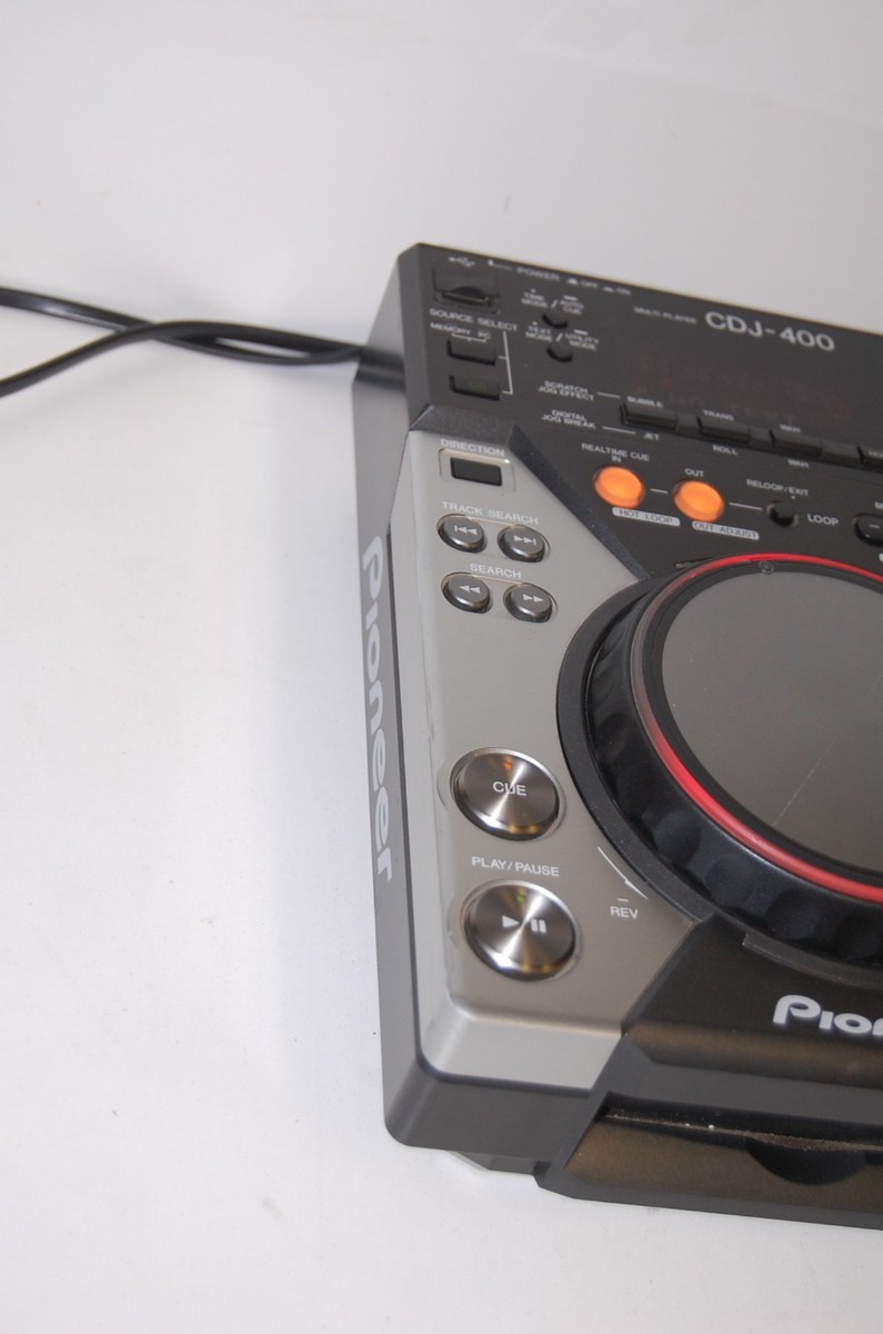Pair of Pioneer CDJ-400 Pro DJ USB MP3 CD Player Turntables L@@K