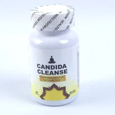 Pure Peak Candida Cleanse - Gut & Colon Support 60 Capsules - for Men & Women